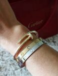 Bangles 18k  stainless triple color