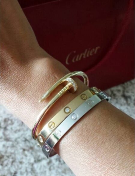 Bangles 18k stainless triple color