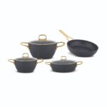 Vivaldi - Lidya Granite Set 7 Pcs - Gold