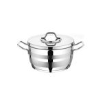 VIVALDI Jumbo Deep Pot 20*10 cm - Steel Lid